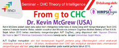 Seminar CHC Theory of Intelligence: From g to CHC